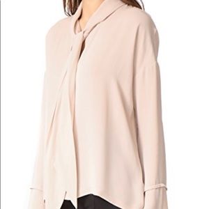 Theory silk shirt